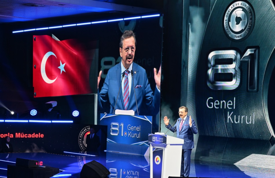 KIZILTEPE TCARET BORSASI,TOBB 81. MAL GENEL KURULUNDA